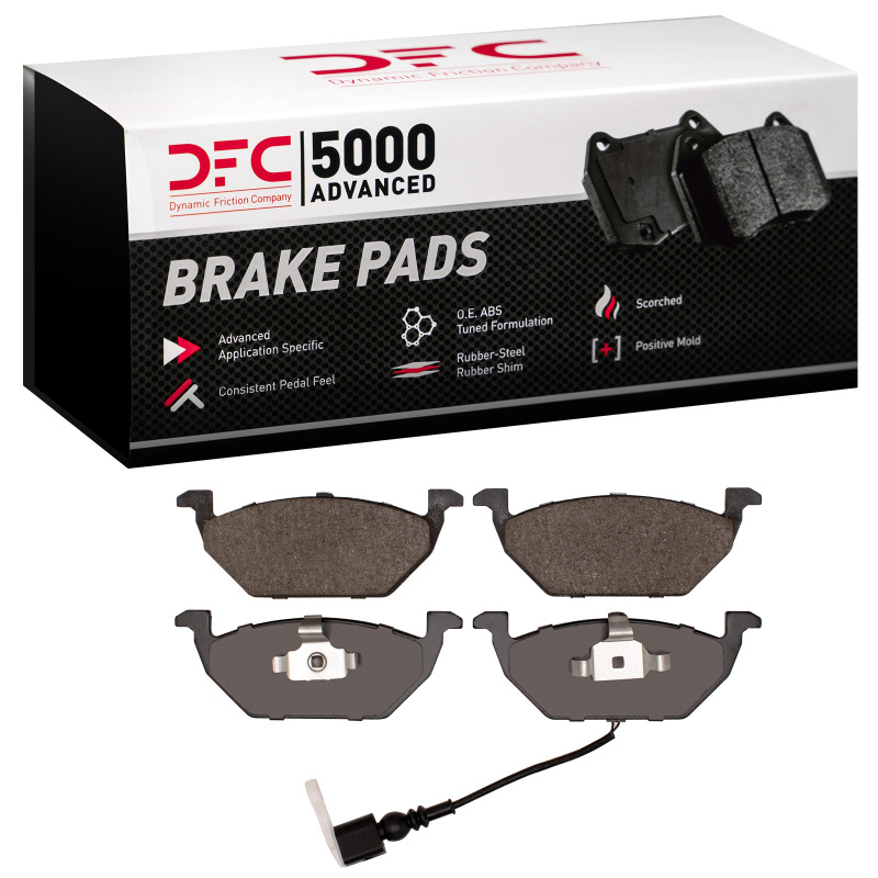 Volkswagen Golf Brake Pads - Front - DFC - 5000 Advanced Ceramic - `99-`10