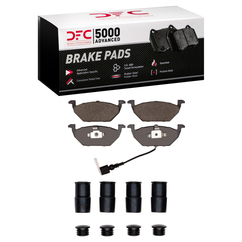 Volkswagen Golf Brake Pads - Front - DFC - 5000 Advanced Ceramic - `99-`10
