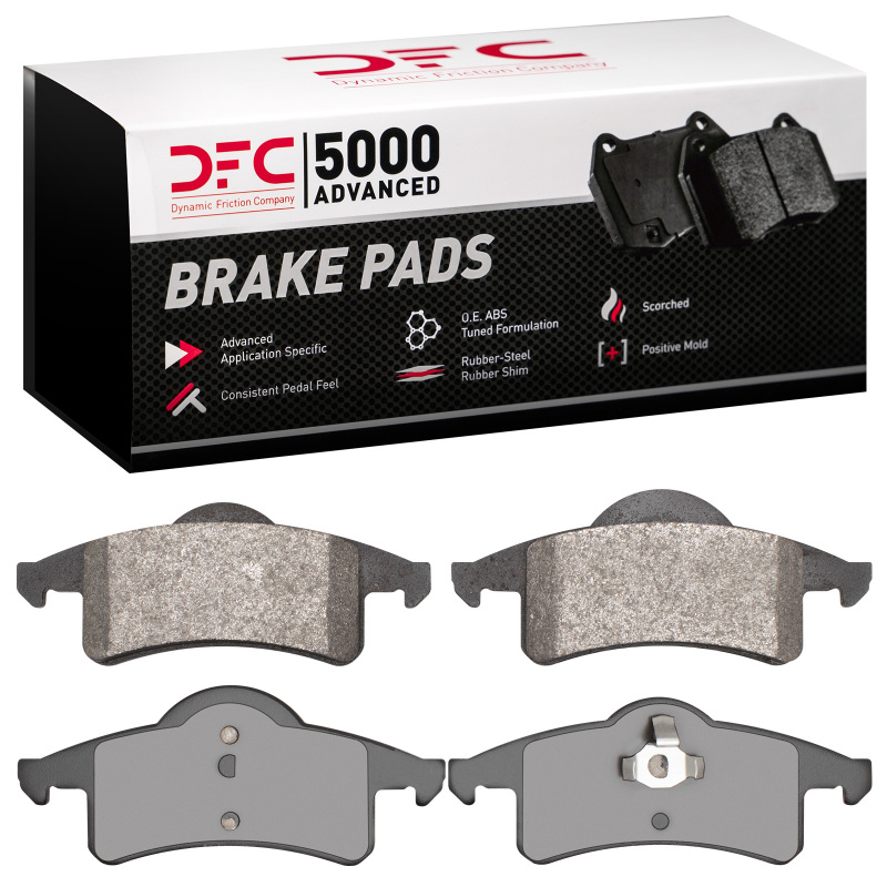 Jeep Grand Cherokee Brake Pads - Rear - DFC - 5000 Advanced Semi Metallic - `99-`04