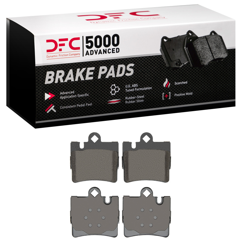 Mercedes-Benz S500 Brake Pads - Rear - DFC - 5000 Advanced Low Metallic - `00-`03