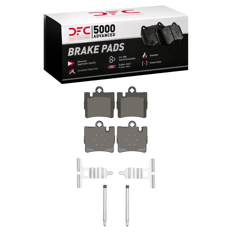 Mercedes-Benz CL600 Brake Pads - Rear - DFC - 5000 Advanced Low Metallic - `00-`03