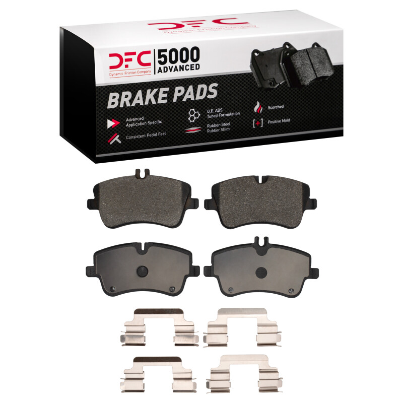Mercedes-Benz C230 Brake Pads - Front - DFC - 5000 Advanced Low Metallic - `01-`05