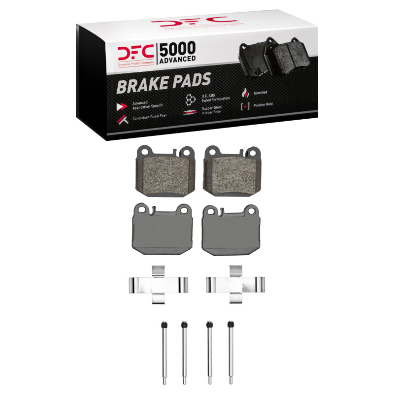 Mercedes-Benz ML430 Brake Pads - Rear - DFC - 5000 Advanced Low Metallic - `00-`05