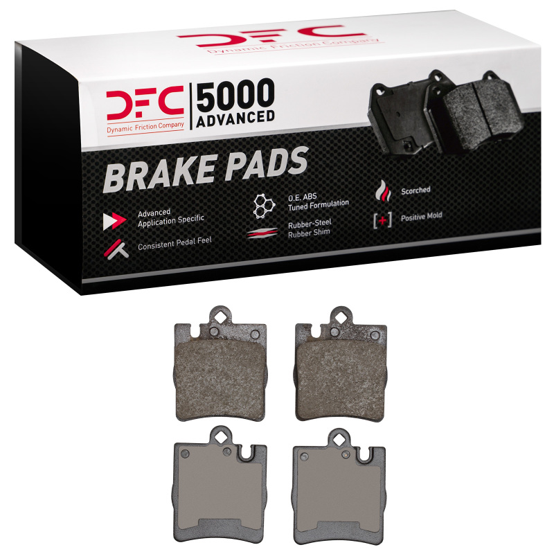 Mercedes-Benz E300 Brake Pads - Rear - DFC - 5000 Advanced Low Metallic - `96-`11
