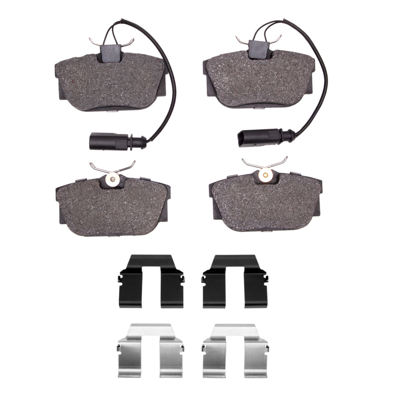 Volkswagen EuroVan Brake Pads - Rear - DFC - 5000 Advanced Semi Metallic - `01-`03
