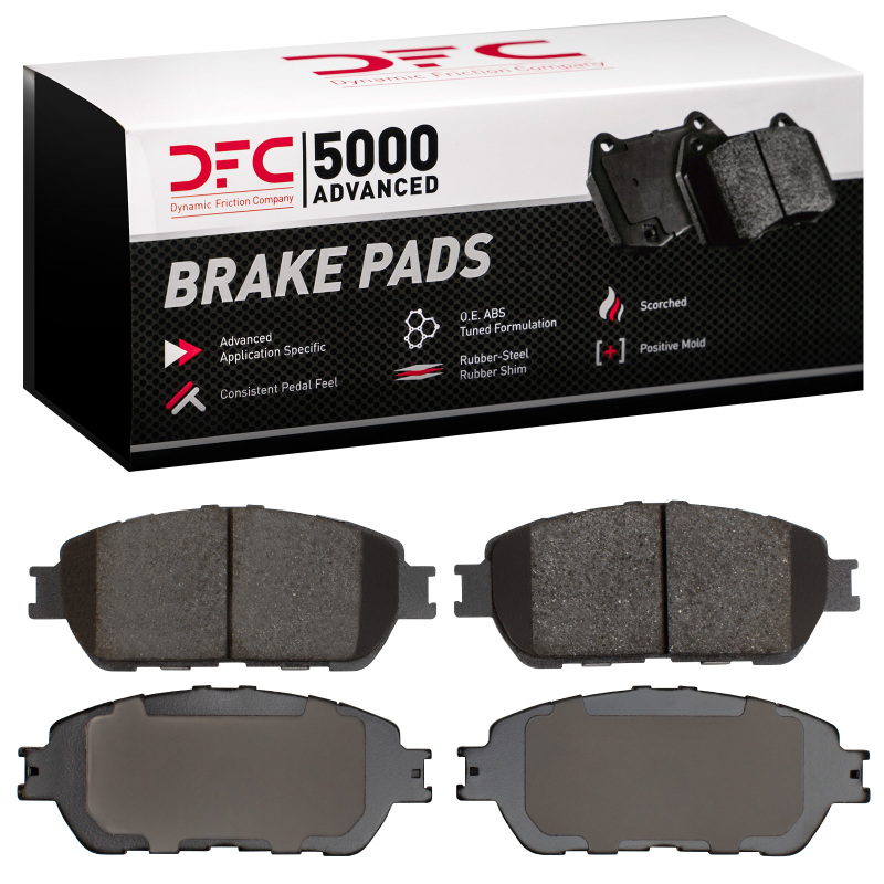 Toyota Sienna Brake Pads - Front - DFC - 5000 Advanced Ceramic - `04-`15