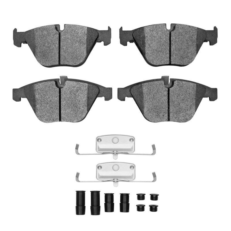 BMW 525I Brake Pads - Front - DFC - 5000 Advanced Low Metallic - `04-`13