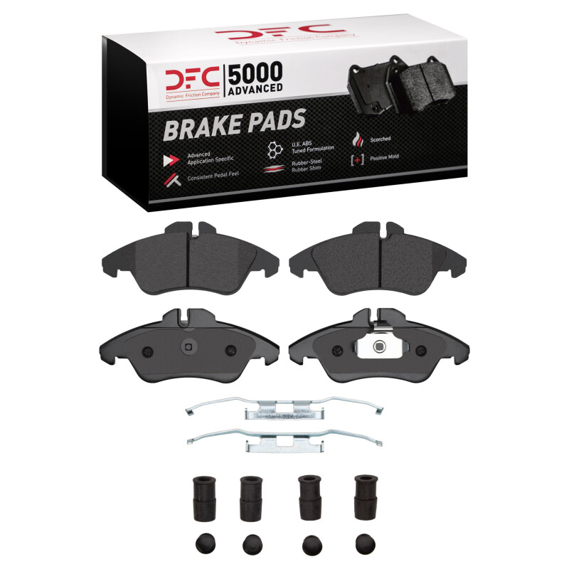 Dodge Sprinter Brake Pads - Front - DFC - 5000 Advanced Low Metallic - `02-`06