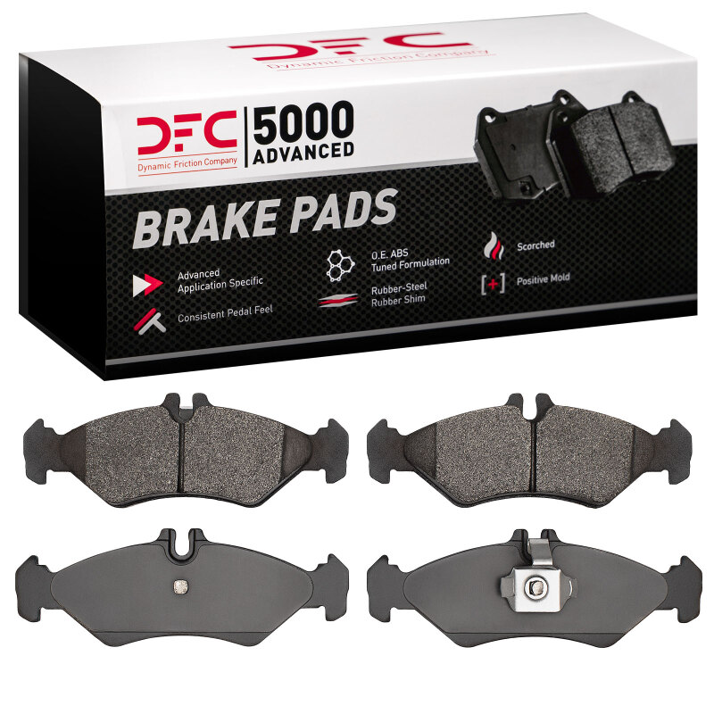 Mercedes-Benz Sprinter 316 Brake Pads - Rear - DFC - 5000 Advanced Semi Metallic - 2005