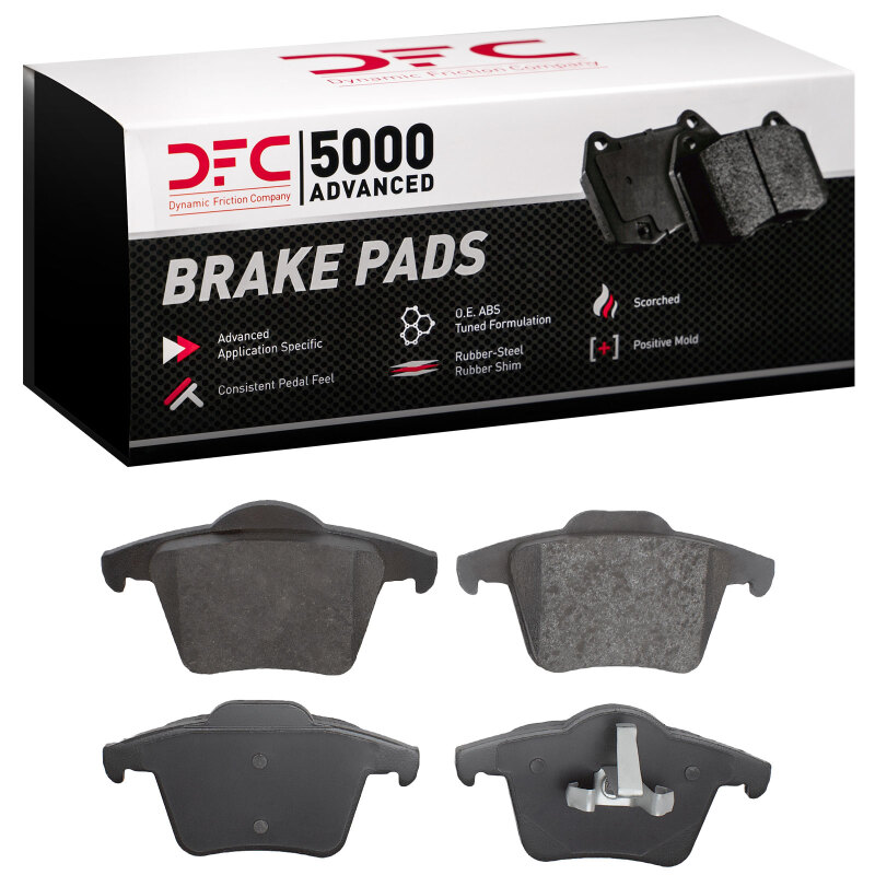 Volvo XC90 Brake Pads - Rear - DFC - 5000 Advanced Low Metallic - `03-`14