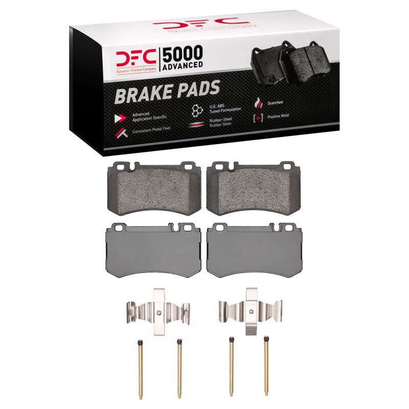 Mercedes-Benz S600 Brake Pads - Rear - DFC - 5000 Advanced Low Metallic - `07-`13