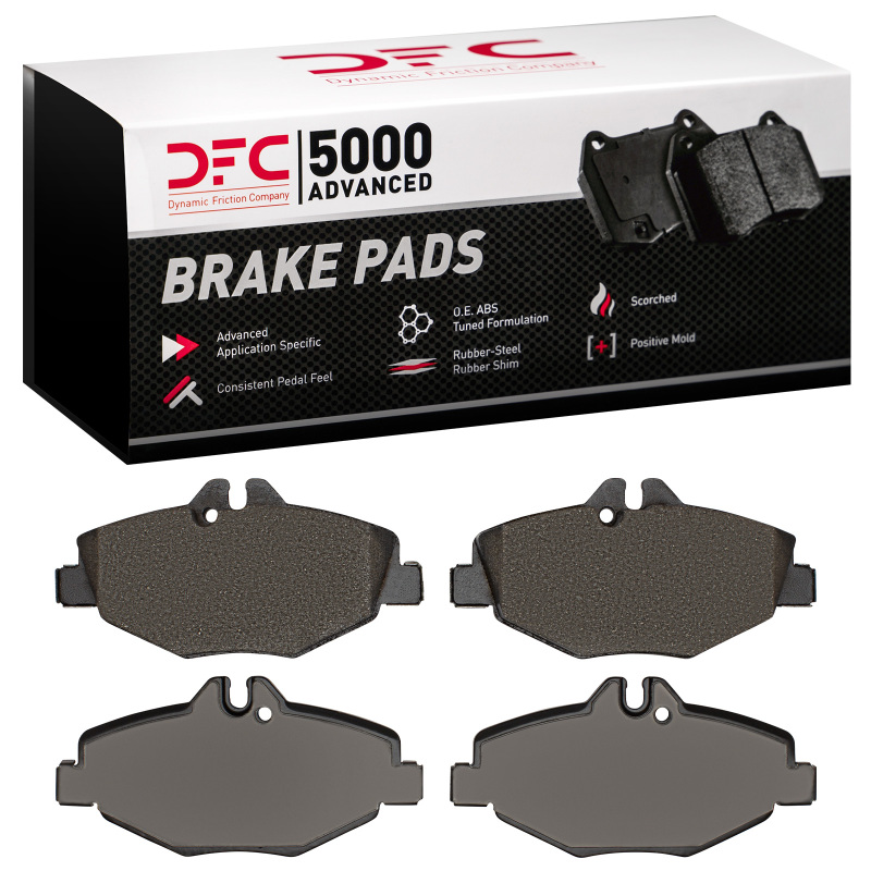 Mercedes-Benz E320 Brake Pads - Front - DFC - 5000 Advanced Low Metallic - `03-`09
