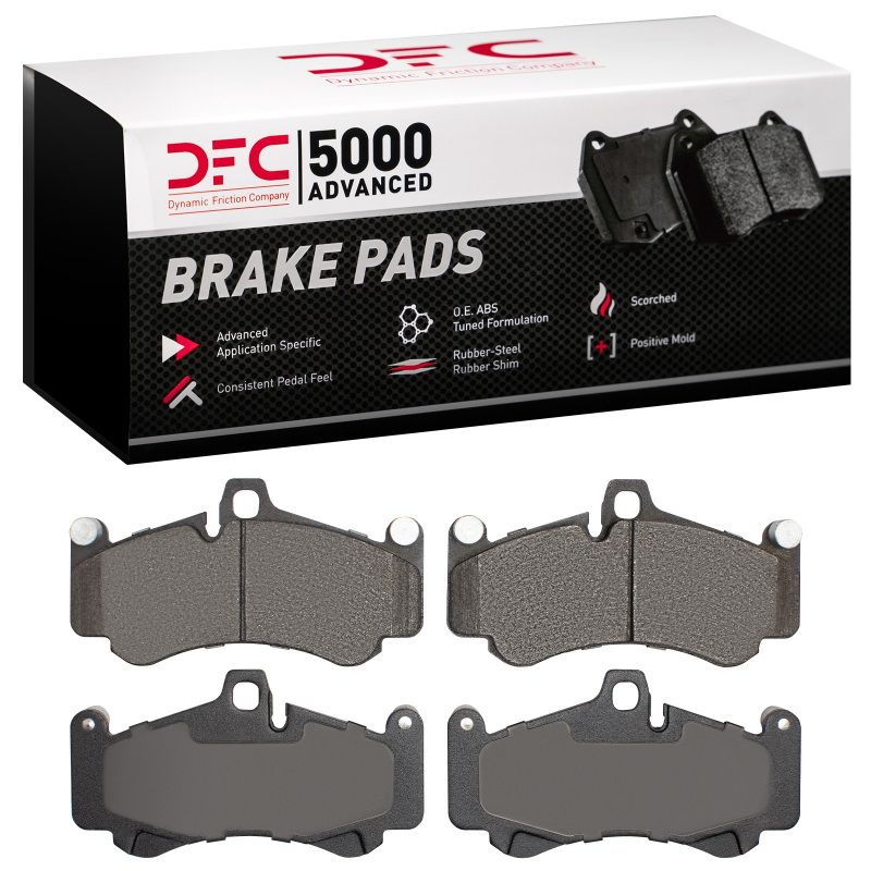 Porsche 911 Brake Pads - Front/Rear - DFC - 5000 Advanced Low Metallic - `02-`13