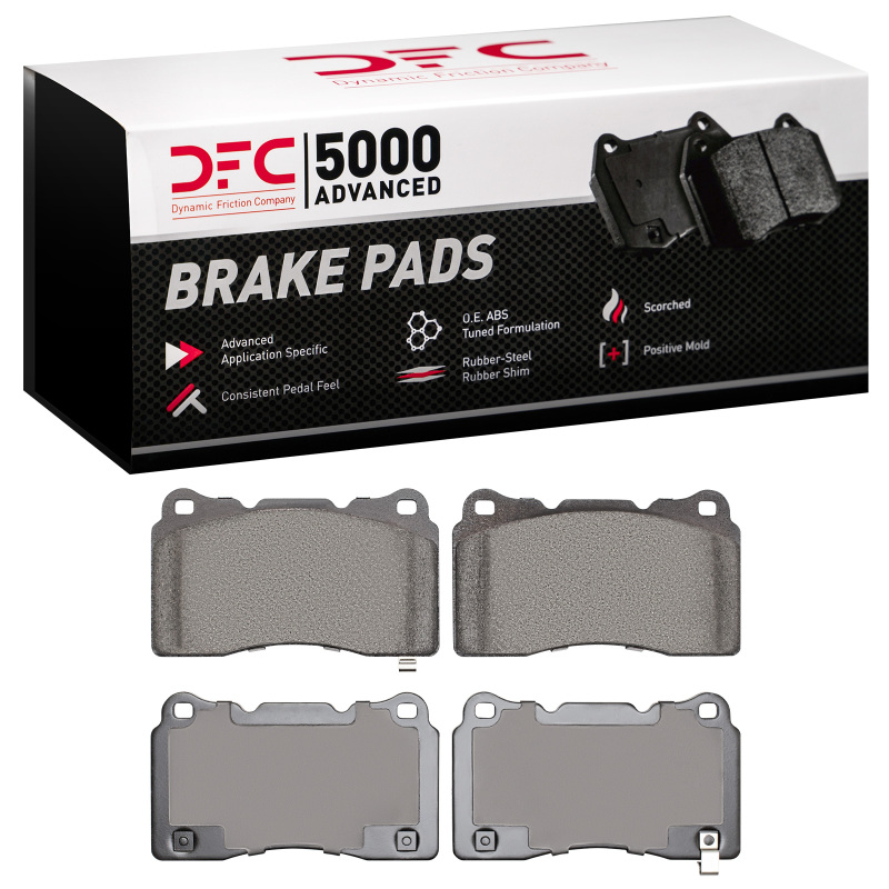 Acura TL Brake Pads - Front/Rear - DFC - 5000 Advanced Low Metallic - `03-`25