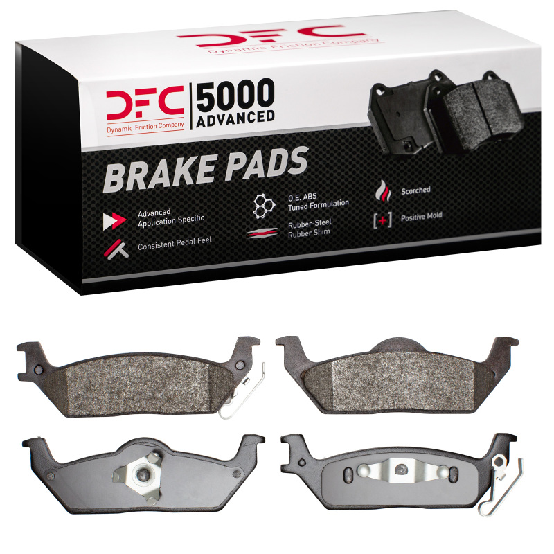Ford F-150 Brake Pads - Rear - DFC - 5000 Advanced Semi Metallic - `04-`09