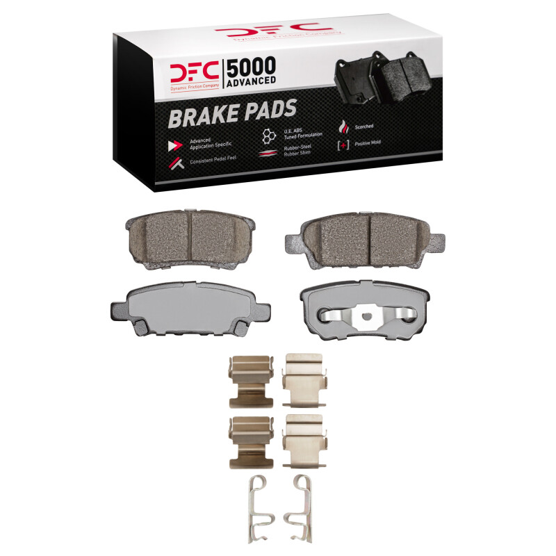 Chrysler 200 Brake Pads - Rear - DFC - 5000 Advanced Ceramic - `04-`17