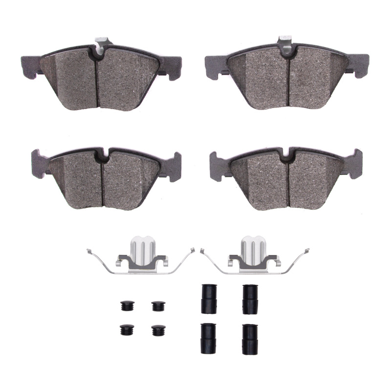BMW 525i Brake Pads - Front - DFC - 5000 Advanced Low Metallic - `04-`10