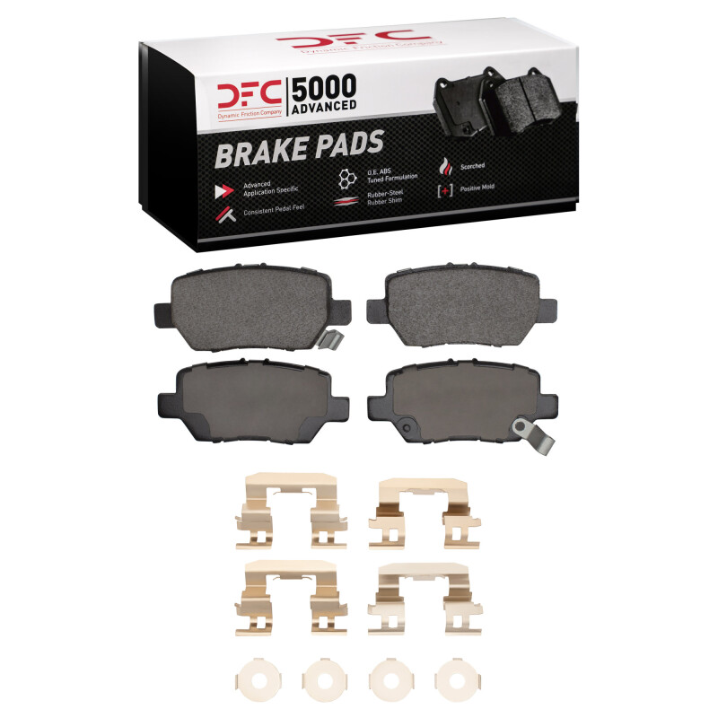 Acura RL Brake Pads - Rear - DFC - 5000 Advanced Ceramic - `05-`12