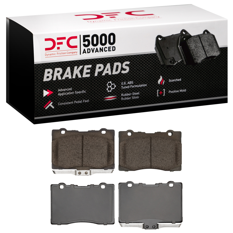 Acura RL Brake Pads - Front - DFC - 5000 Advanced Low Metallic - `05-`12