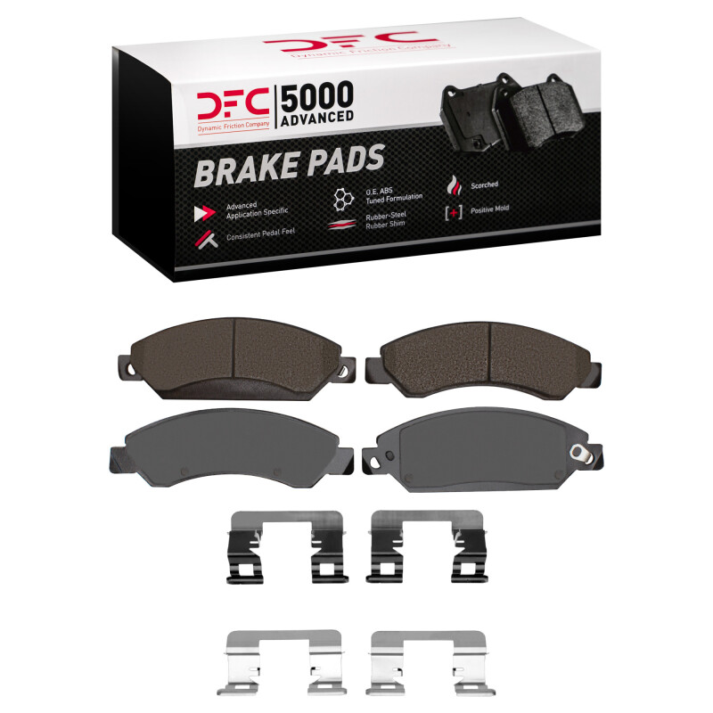 Cadillac Escalade ESV Brake Pads - Front - DFC - 5000 Advanced Ceramic - `05-`08