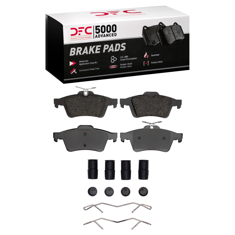 Cadillac BLS Brake Pads - Rear - DFC - 5000 Advanced Ceramic - `03-`23