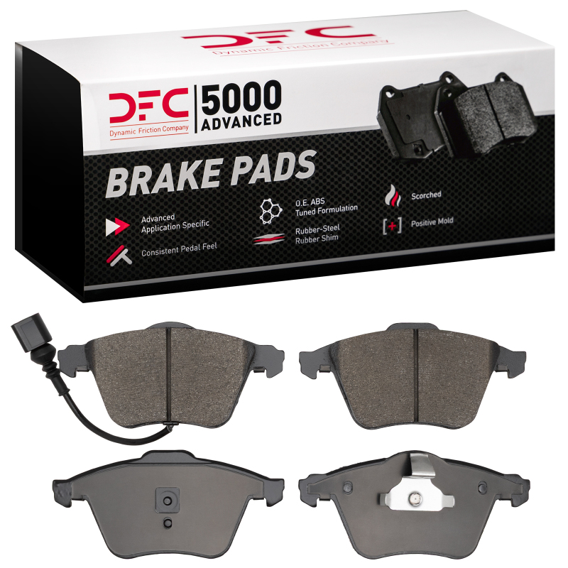 Audi S3 Brake Pads - Front - DFC - 5000 Advanced Low Met - `08-`15