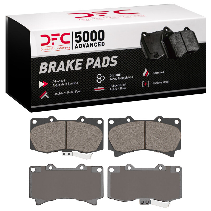 Hummer H3T Brake Pads - Front - DFC - 5000 Advanced Ceramic - `06-`10