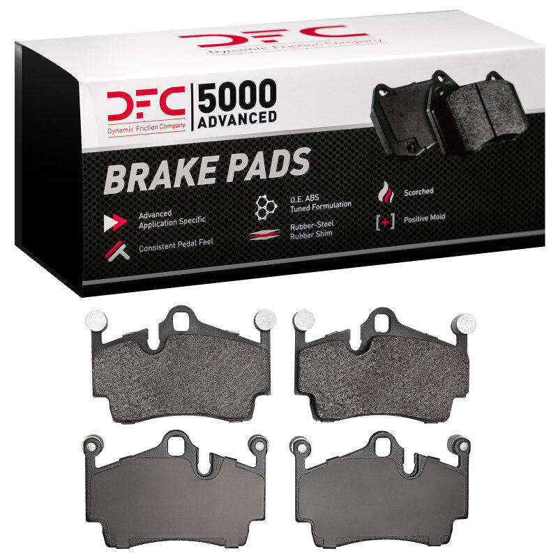 Porsche 718 Cayman Brake Pads - Rear - DFC - 5000 Advanced Low Metallic - `05-`23