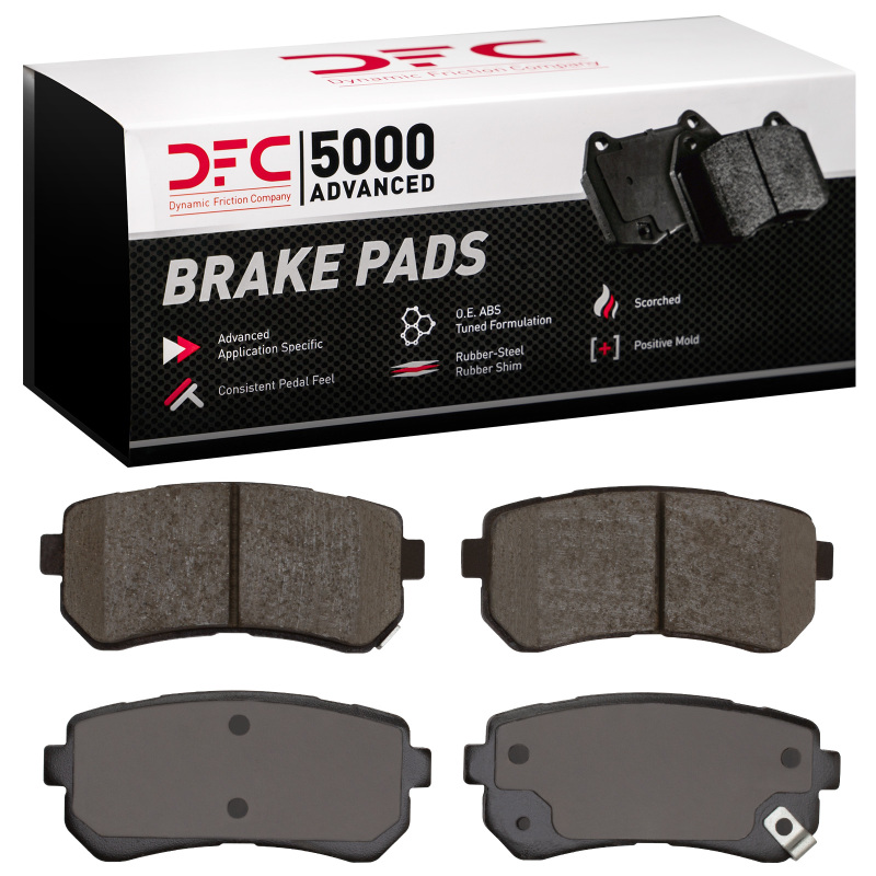 Dodge Attitude Brake Pads - Rear - DFC - 5000 Advanced Ceramic - `06-`20