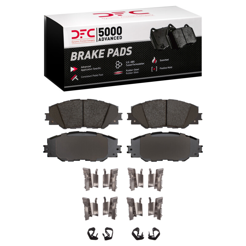 Pontiac Vibe Brake Pads - Front - DFC - 5000 Advanced Ceramic - `06-`20