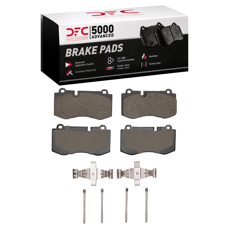 Mercedes-Benz S600 Brake Pads - Front - DFC - 5000 Advanced Low Metallic - `07-`14
