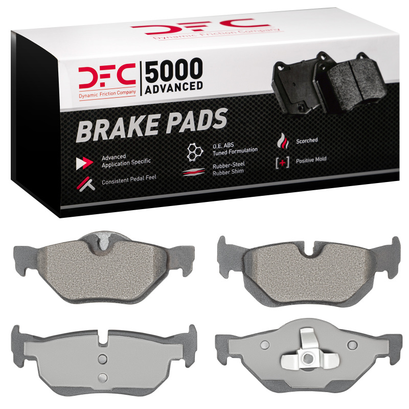 BMW 328i xDrive Brake Pads - Rear - DFC - 5000 Advanced Low Met - `06-`15