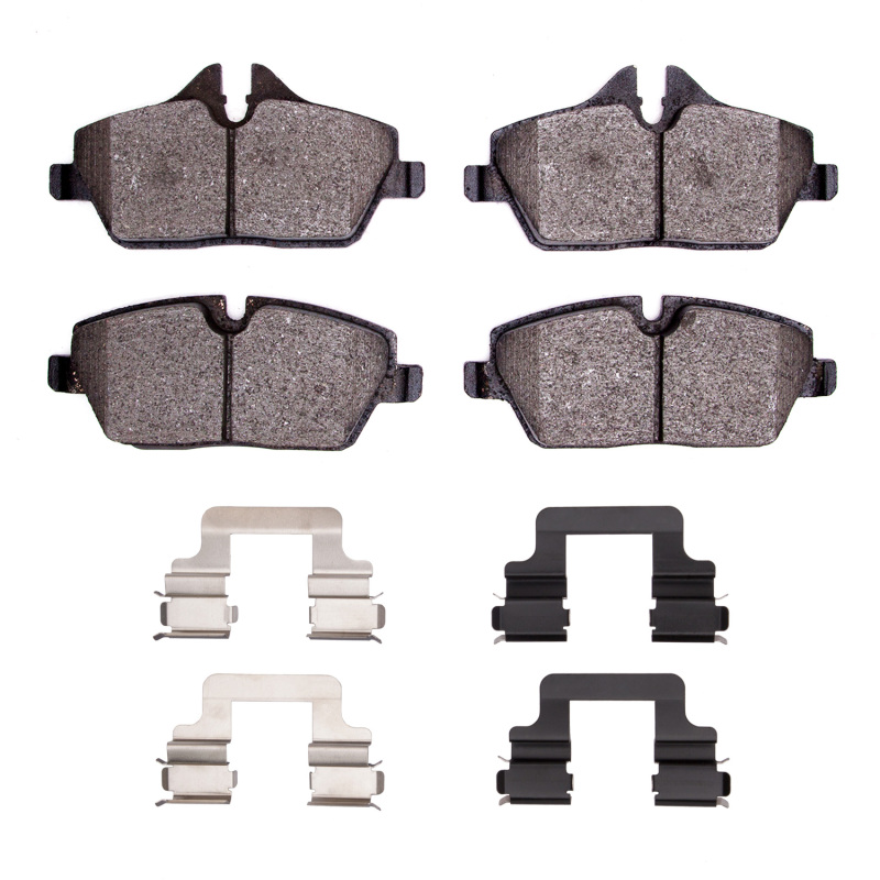 BMW 120i Brake Pads - Front - DFC - 5000 Advanced Low Metallic - `06-`24