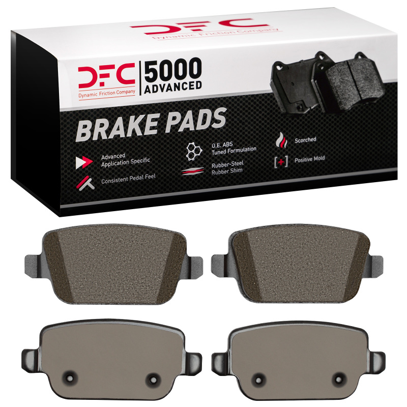 Ford Focus RS Brake Pads - Rear - DFC - 5000 Advanced Low Metallic - `07-`12