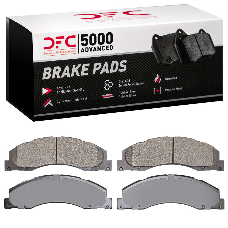 Ford E-250 Brake Pads - Front - DFC - 5000 Advanced Semi Metallic - `08-`25