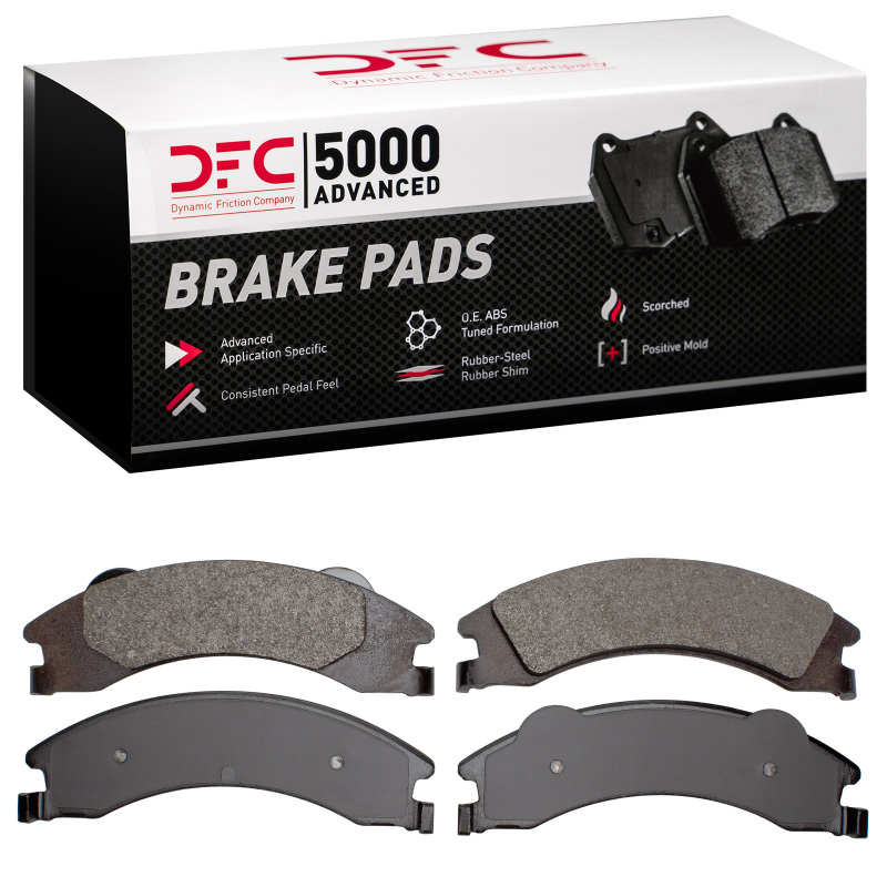 Ford E-250 Brake Pads - Rear - DFC - 5000 Advanced Semi Met - `08-`25