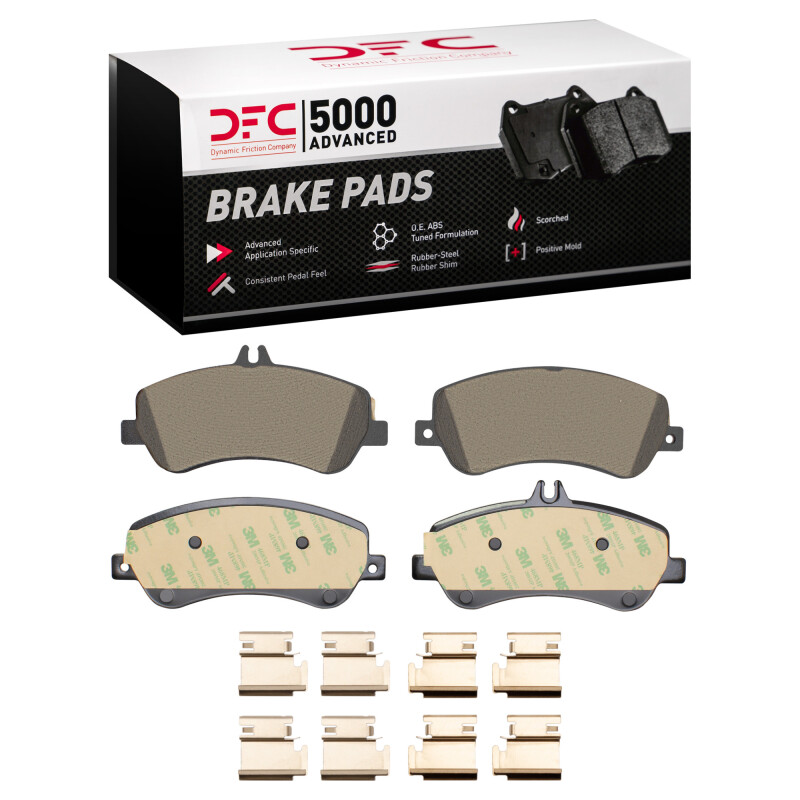 Mercedes-Benz GLK350 Brake Pads - Front - DFC - 5000 Advanced Ceramic - `10-`15
