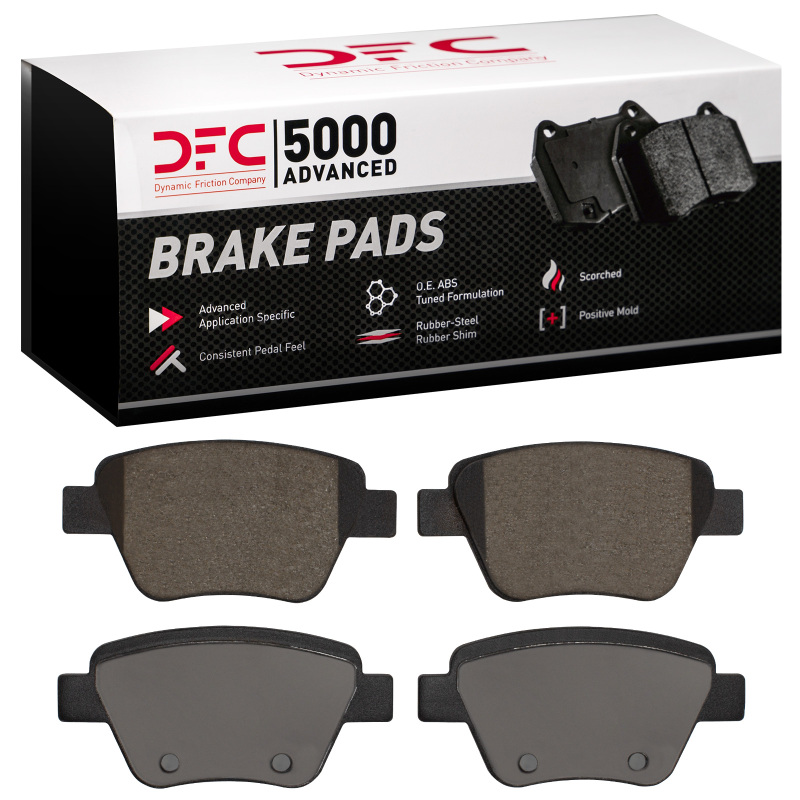 Audi A3 Brake Pads - Rear - DFC - 5000 Advanced Ceramic - `05-`18
