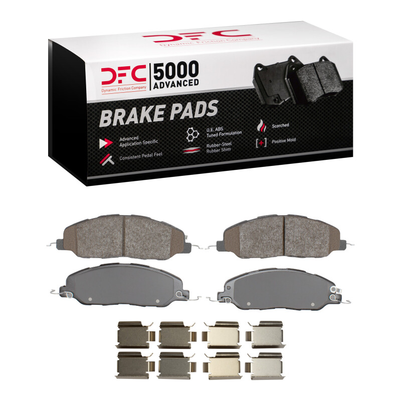 Ford Mustang Brake Pads - Front - DFC - 5000 Advanced Ceramic - `05-`14