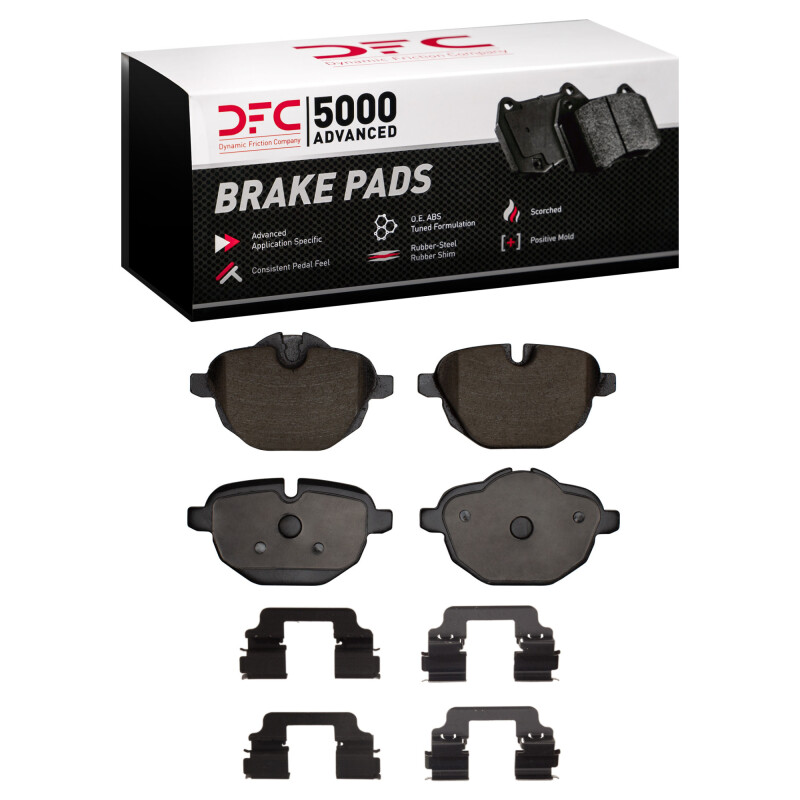 BMW 530i xDrive Brake Pads - Rear - DFC - 5000 Advanced Ceramic - `11-`20