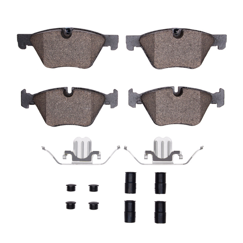 BMW 528I Brake Pads - Front - DFC - 5000 Advanced Low Metallic - 2011