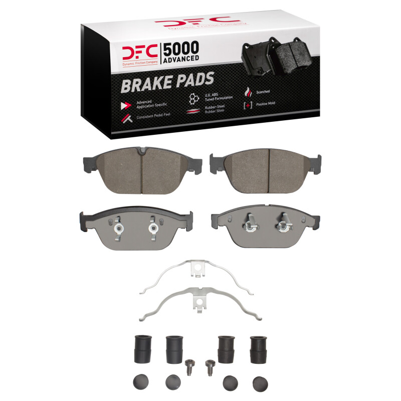 Audi A8 Brake Pads - Front - DFC - 5000 Advanced Ceramic - `11-`18