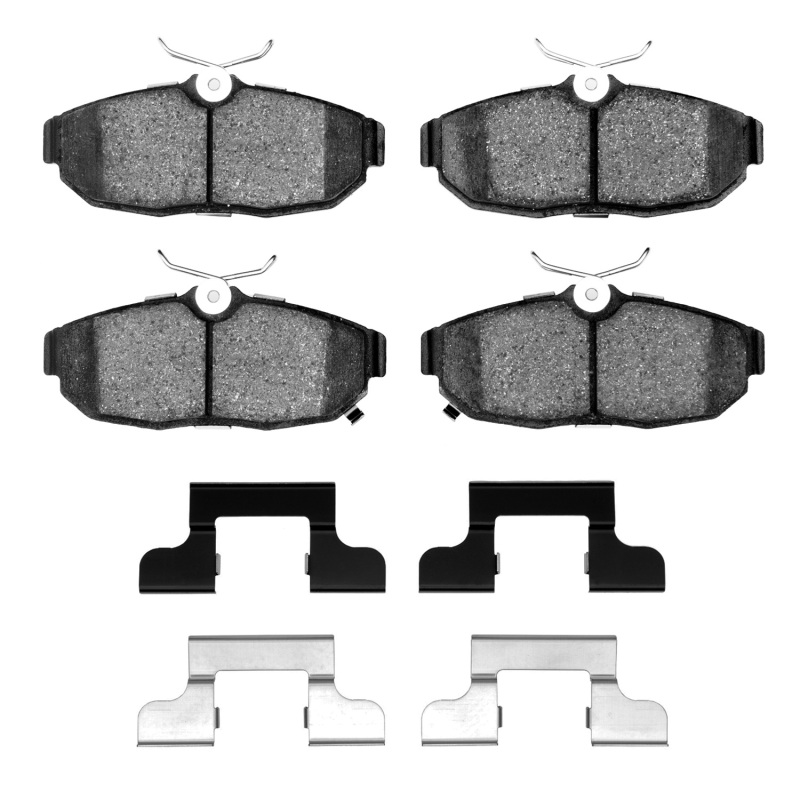 Ford Mustang Brake Pads - Rear - DFC - 5000 Advanced Low Met - `12-`14