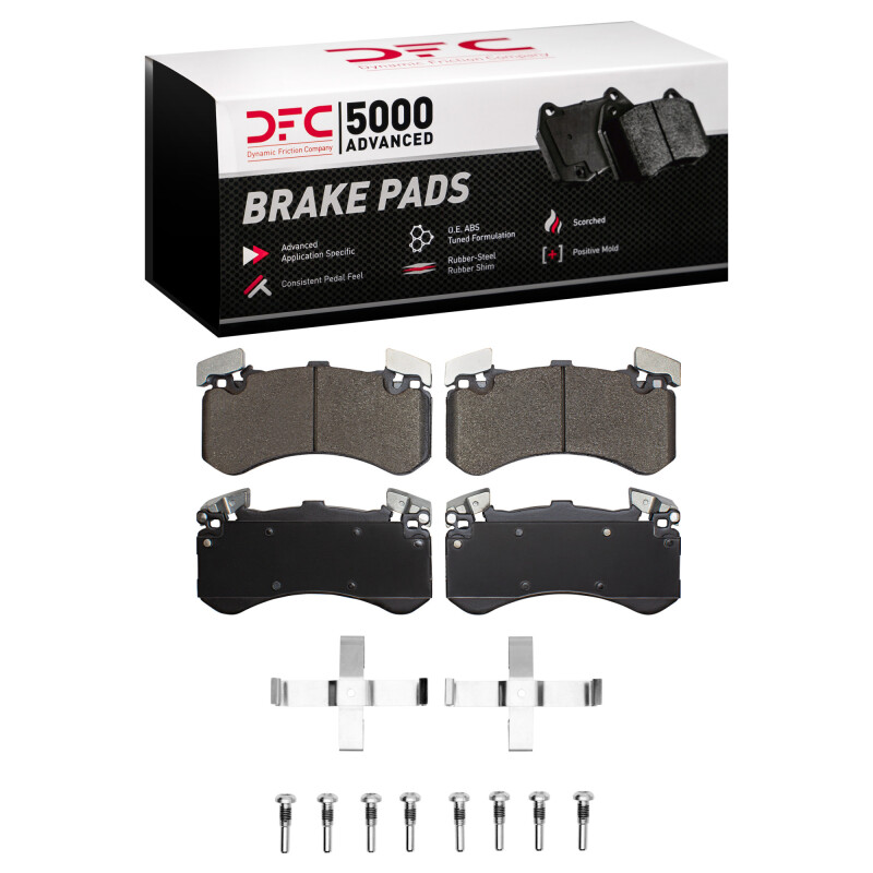 Audi A8 Brake Pads - Front - DFC - 5000 Advanced Low Metallic - `11-`19