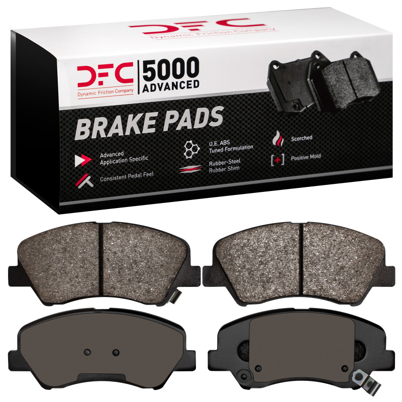 Dodge Attitude Brake Pads - Front - DFC - 5000 Advanced Ceramic - `12-`25