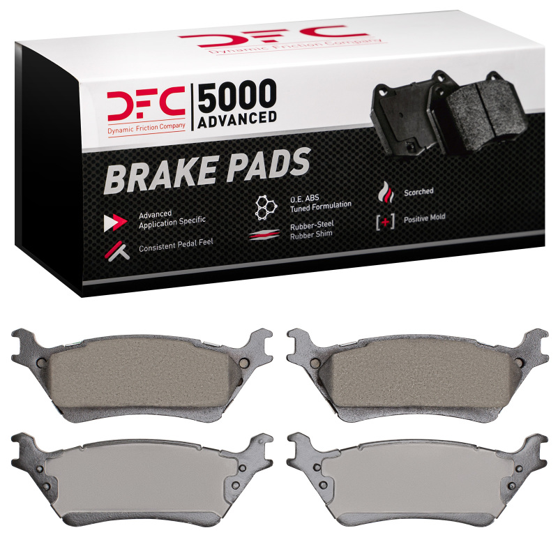 Ford F-150 Brake Pads - Rear - DFC - 5000 Advanced Ceramic - `12-`20