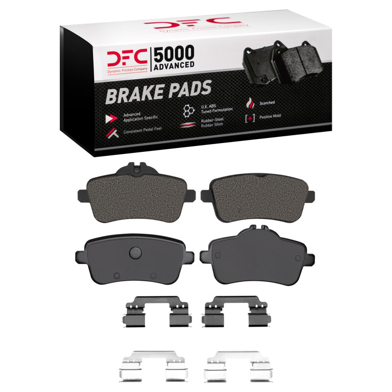 Mercedes-Benz SLK55 AMG Brake Pads - Rear - DFC - 5000 Advanced Low Metallic - `12-`20