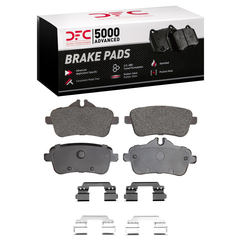 Mercedes-Benz GLE63 AMG S Brake Pads - Rear - DFC - 5000 Advanced Low Metallic - `12-`19