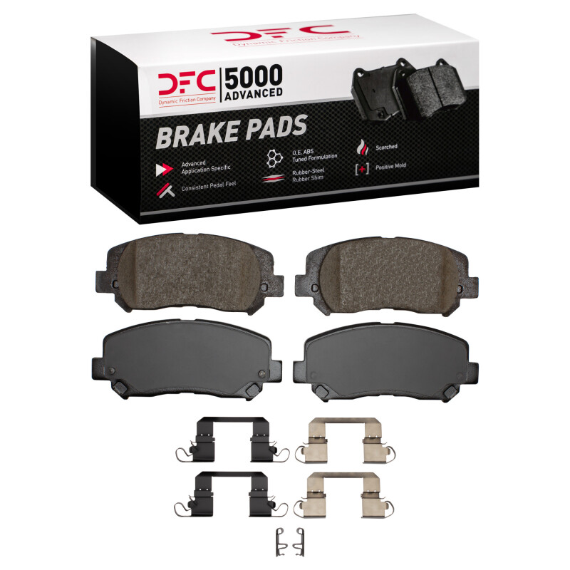 Chrysler 200 Brake Pads - Front - DFC - 5000 Advanced Ceramic - `14-`22