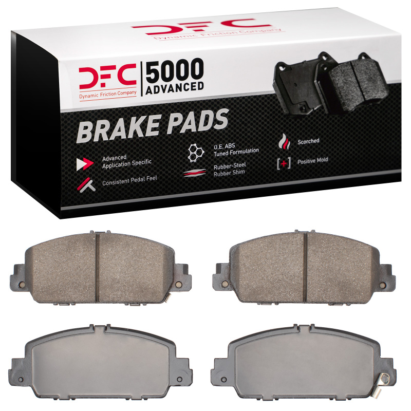 Honda Accord Brake Pads - Front - DFC - 5000 Advanced Ceramic - `14-`17